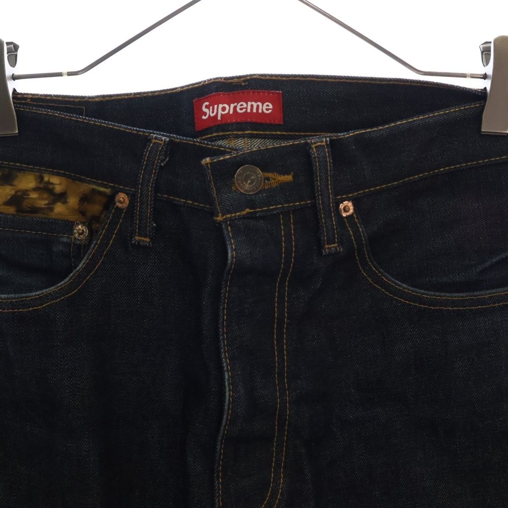 SUPREME (シュプリーム) 12AW ×Levi's 505 Jeans Leopard リーバイス