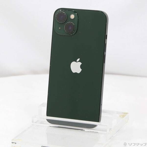 MNGH3J/A iPhone13 Green 256GB【中古】 APPLE 〔中古〕iPhone13 256GB グリーン MNGH3J／A SIMフリー