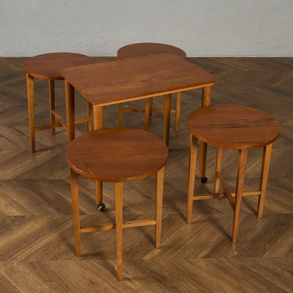 ザラホーム アンティーク仕上げ メタル サイドテーブル アルミニウム