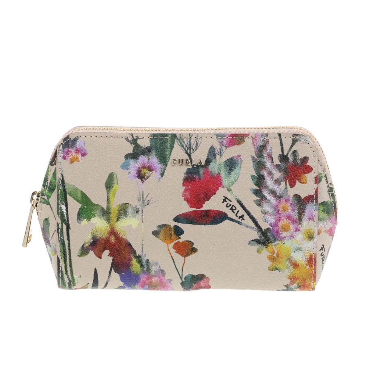 美品】 FURLA （フルラ） ｺｽﾒﾎﾟｰﾁ バッグ セカンドバッグ/ポーチ 