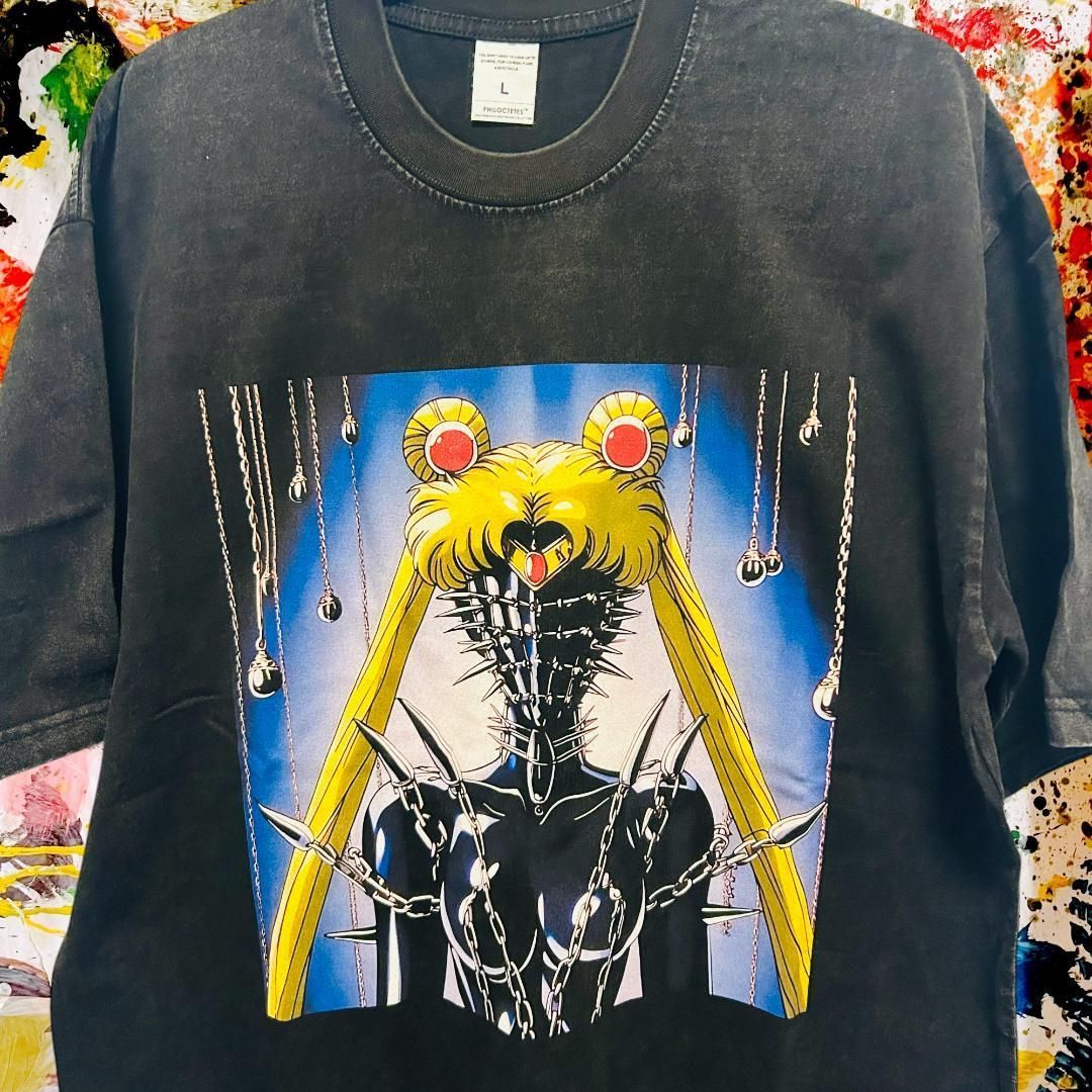 アバンギャルド メタル 美少女戦士 Tシャツ 半袖 春 夏 メンズ XL 2XL