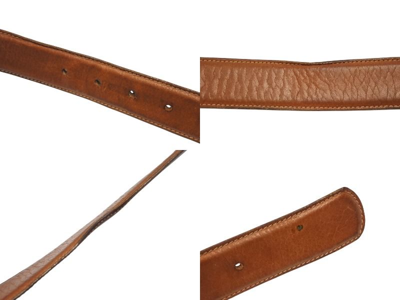 Chrome Hearts ベルトストラップ 茶色 CHROME HEARTS クロムハーツ ベルト ストラップ サイズ34