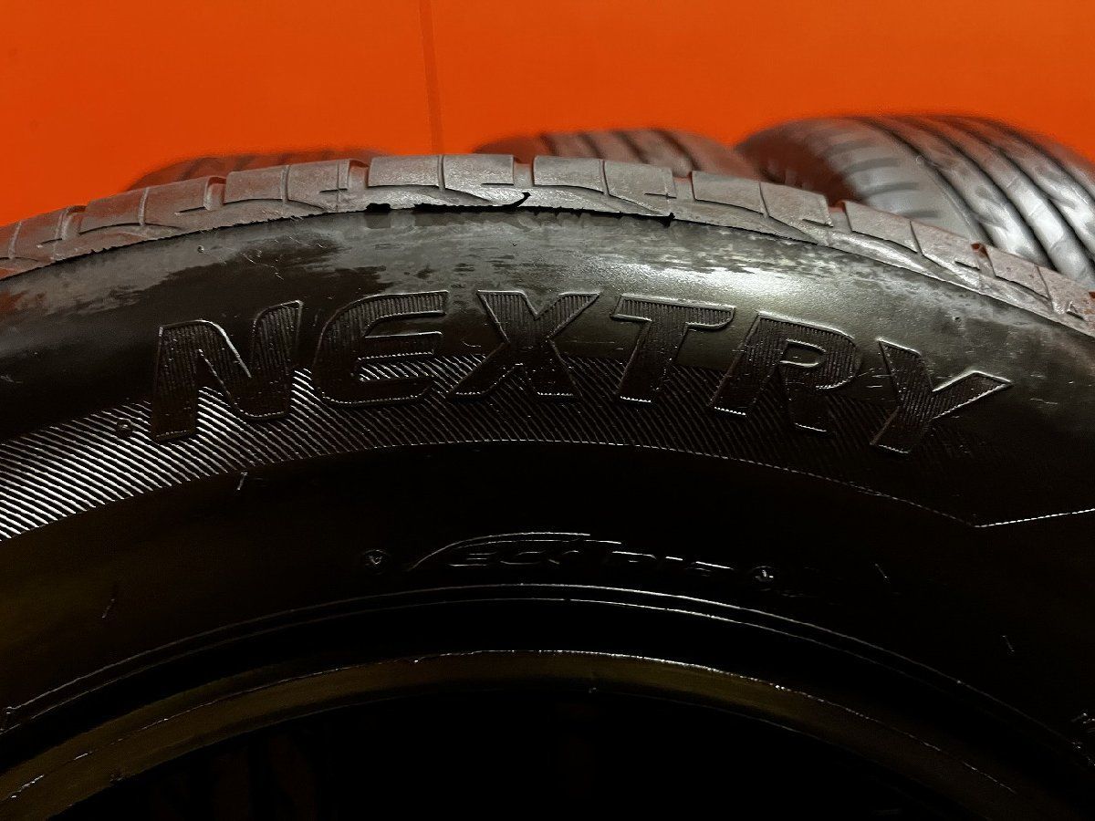 BS BRIDGESTONE NEXTRY 195/65R15 15インチ 夏タイヤ 4本 22年製 バリ溝 プリウス セレナ ヴォクシー等　(VTM238) BS BRIDGESTONE NEXTRY 195/65R15 15インチ 夏タイヤ 4本 22年製 バリ