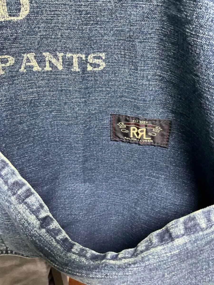 ダブルアールエル RRL デニム エプロン 希少❗️DOUBLE RL RRL ダブル