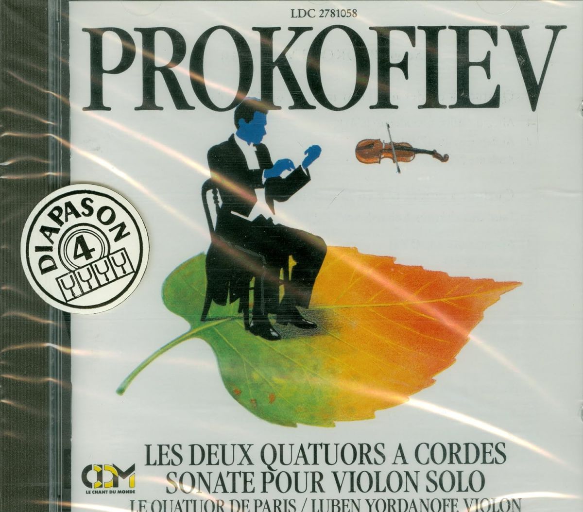 CD Prokofiev プロコフィエフ Les deux quatuors a? cordes LDC2781058 |00110
