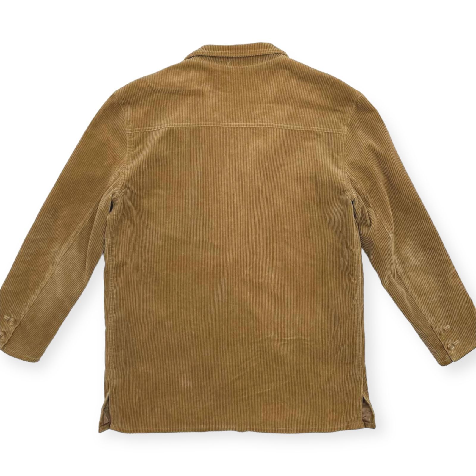 80s 90s ヴィンテージ BRITISH KHAKI コーデュロイ テーラード 