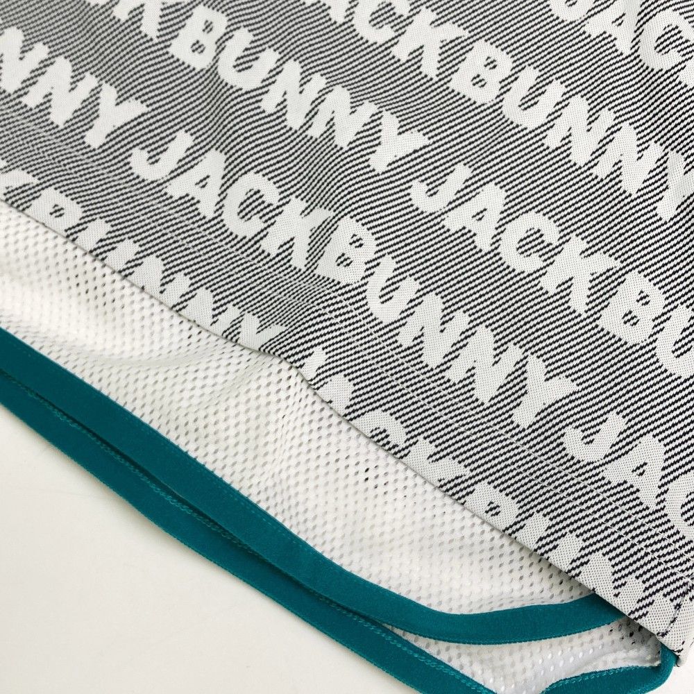 サイズ：6 JACK BUNNY ジャックバニー ハーフジップ 半袖Tシャツ ロゴ