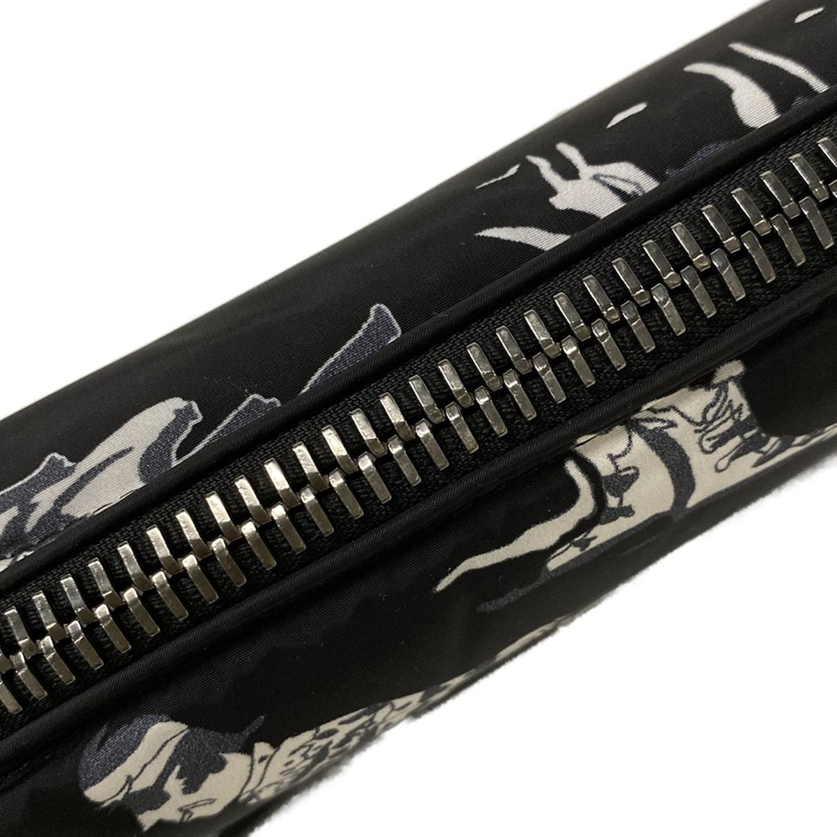 PIUMINO 黒×ダークグレー×白