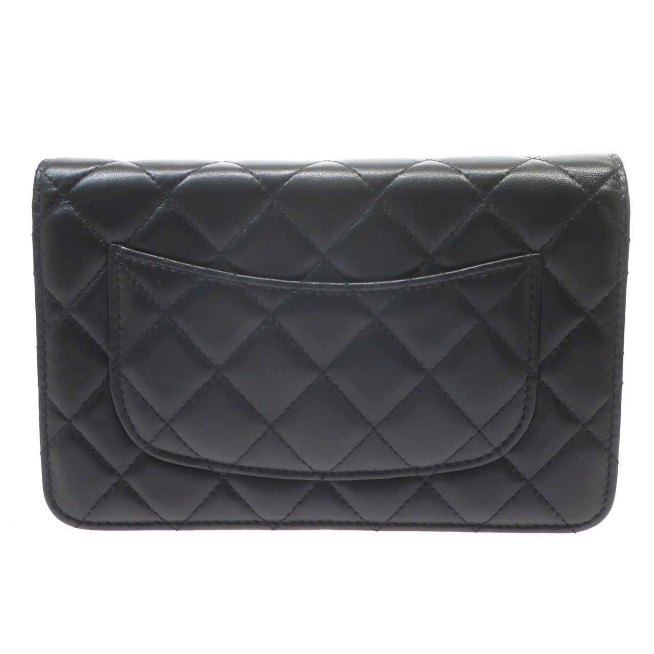 極美品】CHANEL シャネル マトラッセ チェーンウォレット ココマーク 