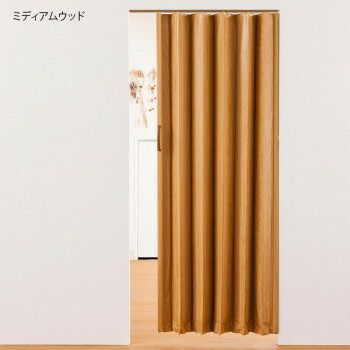 単式アコーデオンドア