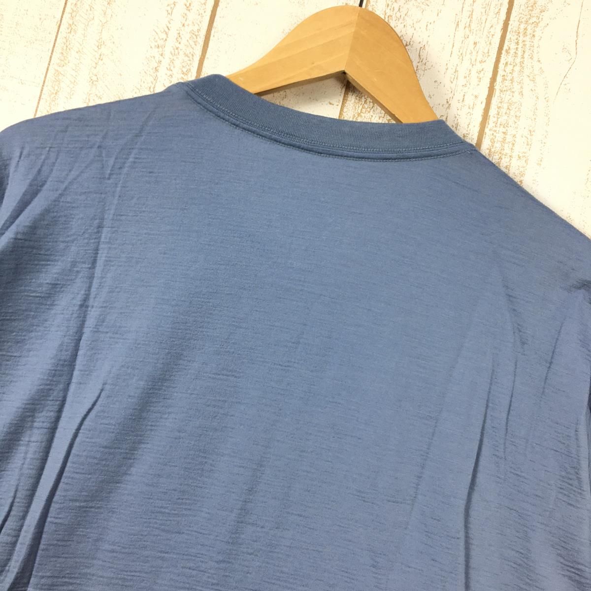 UNISEX M 山と道 100% メリノ ライト カンガルー ポケット Tシャツ 100 
