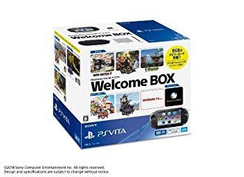 【中古】PlayStation Vita Wi-Fiモデル Welcome BOX (【封入特典】VIDEOu0026MUSICが無料で楽しめるプロダクトコード 同梱) 9jupf8b