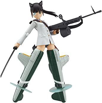 【中古】【非常に良い】figma ストライクウィッチーズ 劇場版 坂本美緒 ノンスケール ABS&PVC製 塗装済み可動フィギュア