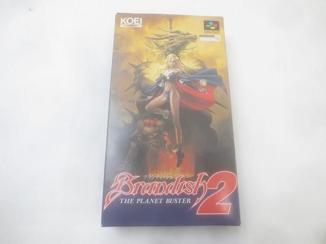 品 ゲーム スーパーファミコン ソフト ブランディッシュ2 き