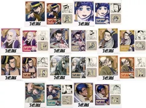 中古】雑貨 全10種セット 「ゴールデンカムイ フォトカード