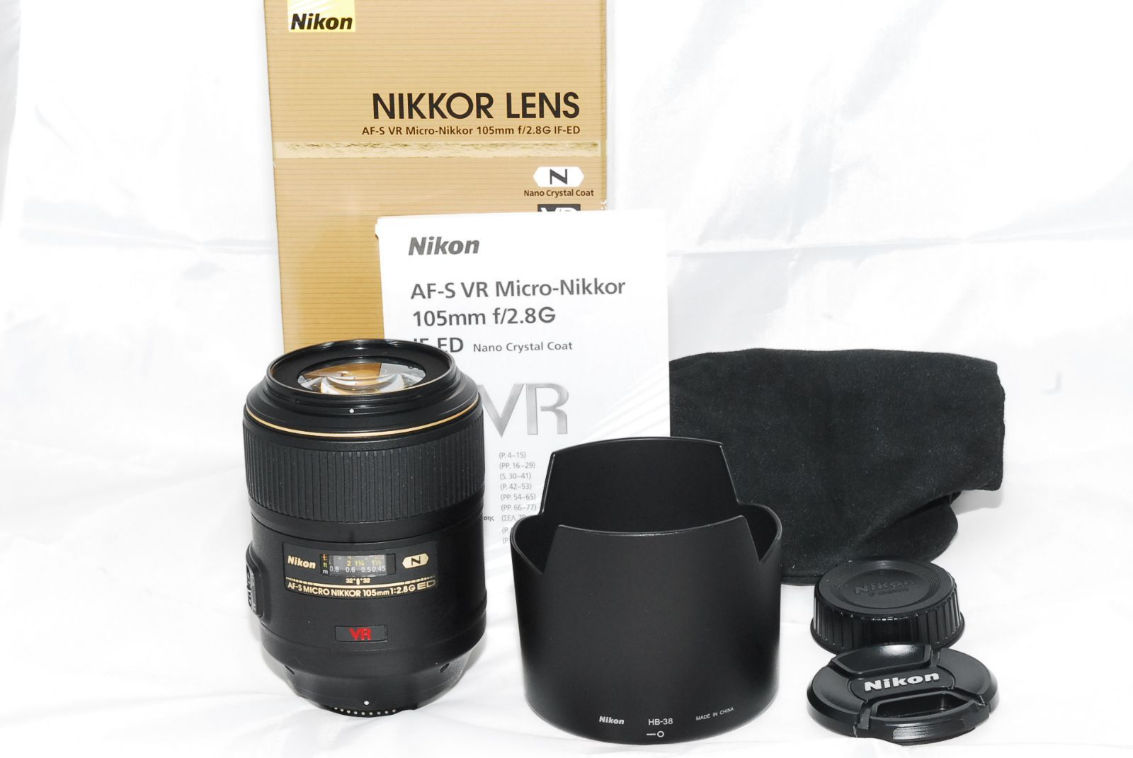 新品級 ☆ Nikon AF-S VR Micro Nikkor 105mm f/2.8 G IF-ED 単焦点