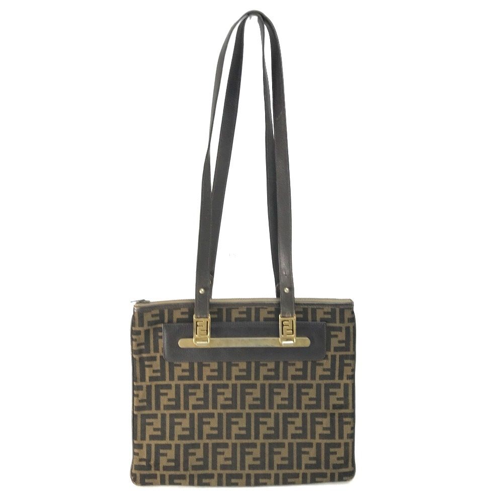 FENDI フェンディ ズッカ柄 トートバッグ FFロゴ ヴィンテージ フェンディ ヴィンテージ ズッカ FF柄 トートバッグ ショルダー