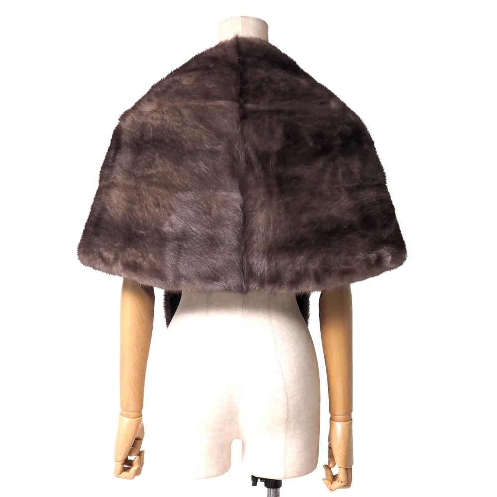 SAGA MINK サガミンク ショール ストール ブルーアイリスミンク ファー ティペット マフラー 毛皮 ブランド古着 20250924 RA6161