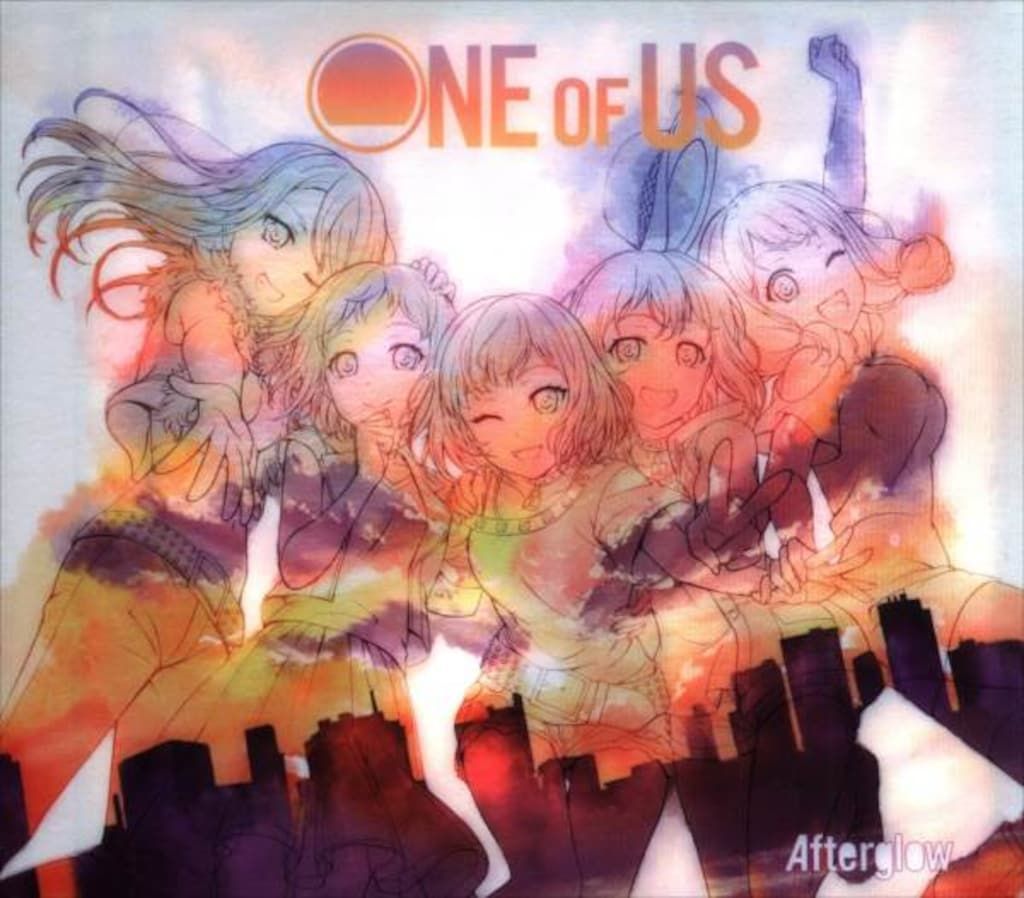バンドリ Afterglow 1st Album「ONE OF US」BD付き Afterglow 1st