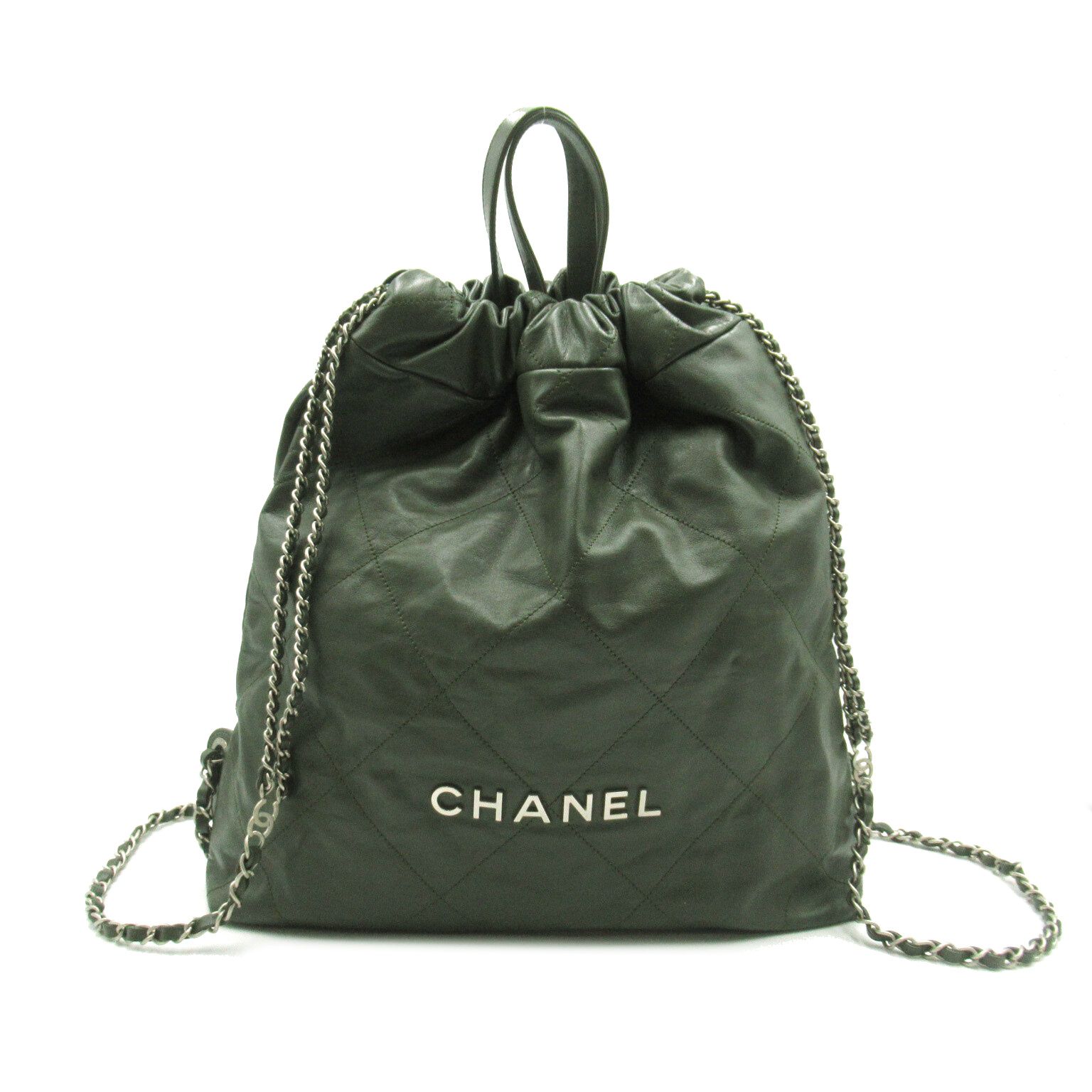 シャネル CHANEL22 チェーンバクパック リュックサック バック