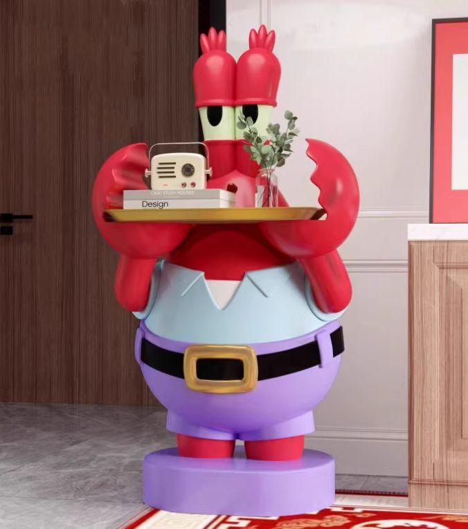 スポンジボブ パトリック スター サイドテーブル 特大 インテリ ディスプレイ スポンジボブ パトリック スター サイドテーブル 特大 インテリ