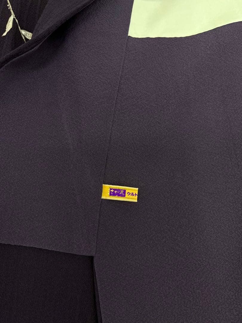 手描き 訪問着 紋意匠 花文様 正絹 ガード加工済 手描き 訪問着 紋意匠 花文様 正絹 ガード加工済