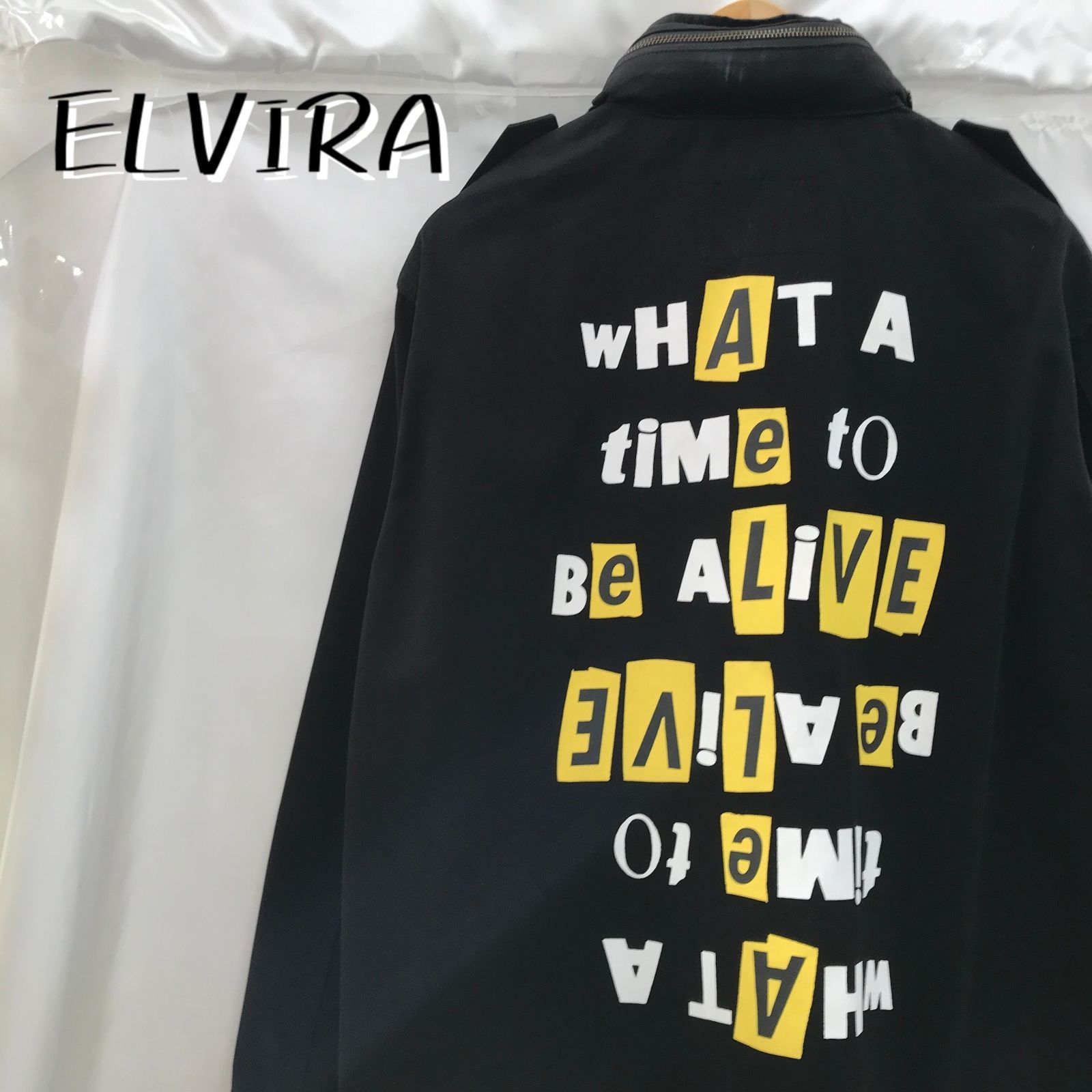 ELVIRA M－65 FIELD JACKET エルヴィラ ブラック 