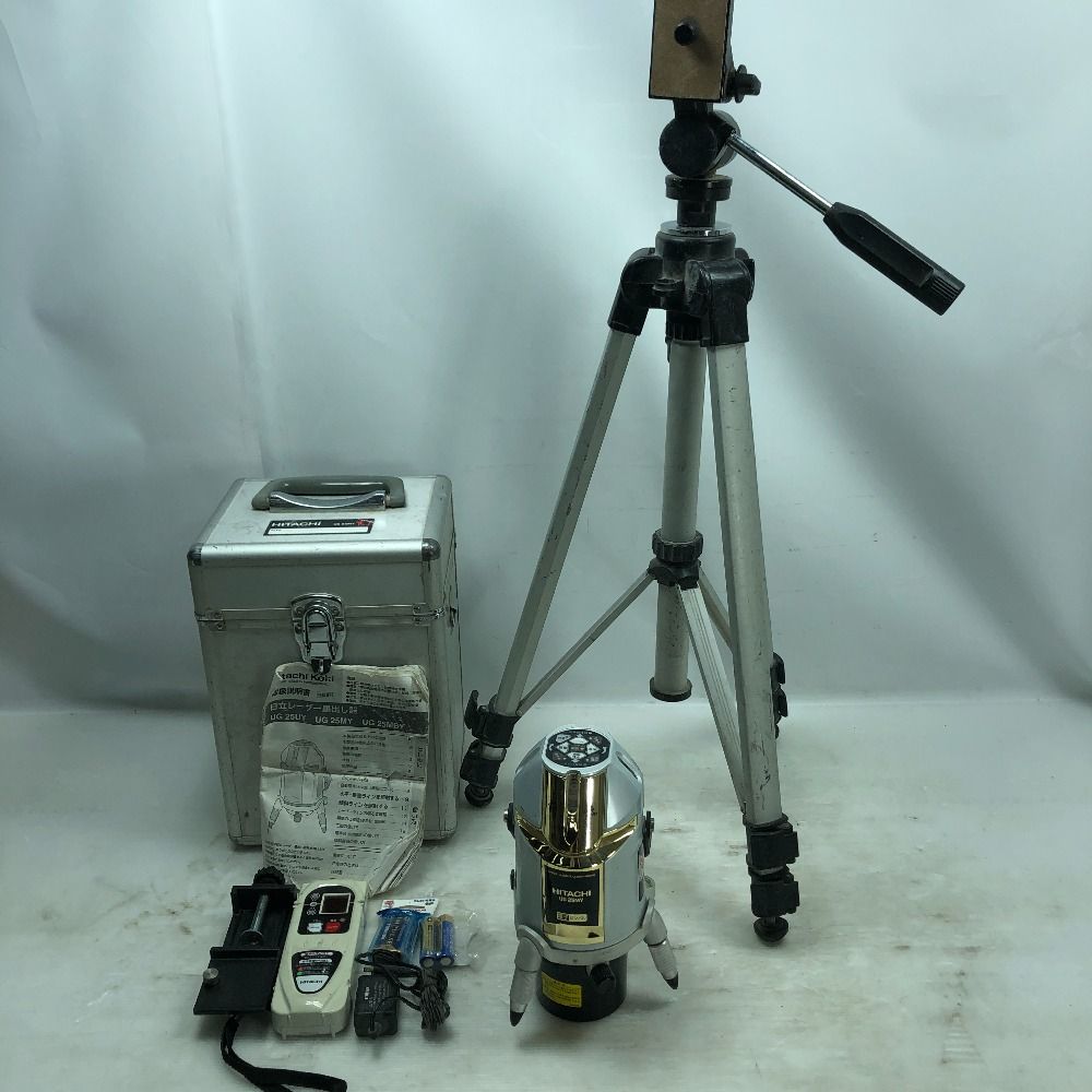 ◇◇HITACHI 日立 レーザー墨出し器 レーザー機器 三脚・ケース付き  