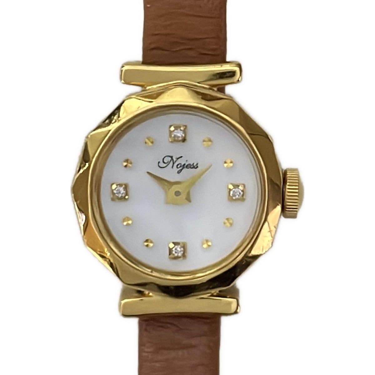 ノジェス☆腕時計 NOJESS ノジェス 腕時計 オーバルジュエリーウォッチ