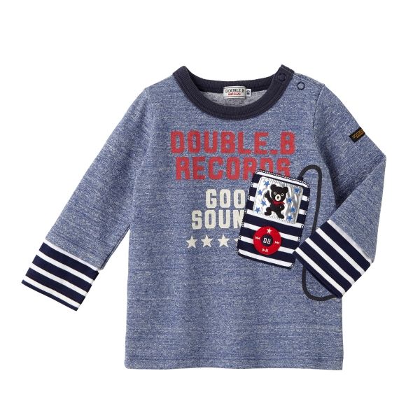 ミキハウス　プッチー冒険半袖Tシャツ 新品　未使用タグ付き ミキハウス正規販売店/ミキハウス ダブルビー mikihouse
