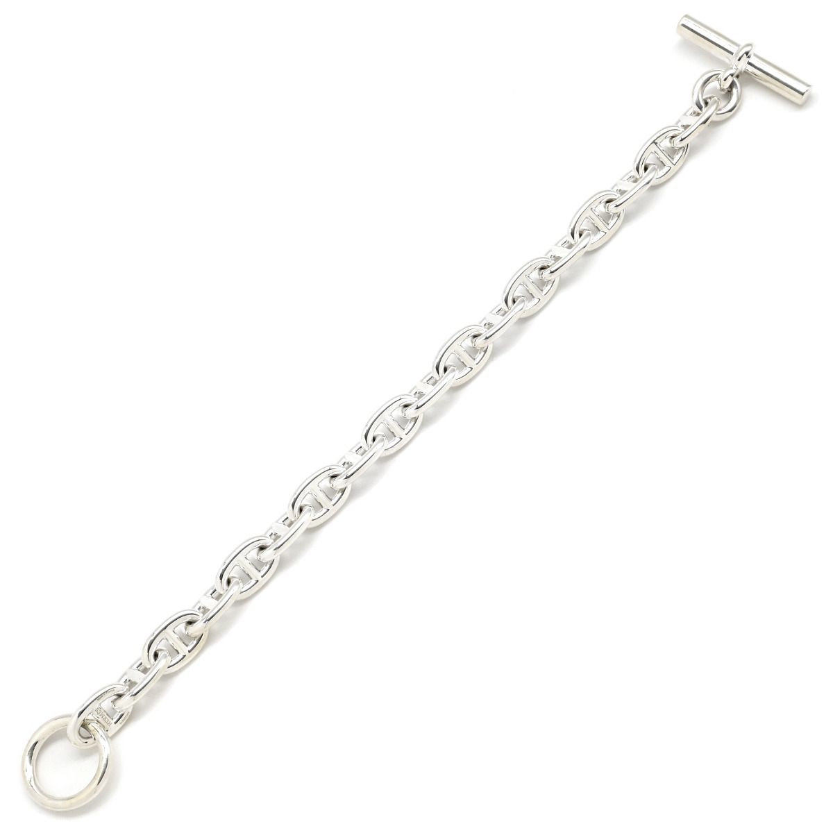 エルメス HERMES ブレスレット シェーヌダンクル MM シルバー925 シルバー 18コマ スターリングシルバー SV925 Ag925 ケース