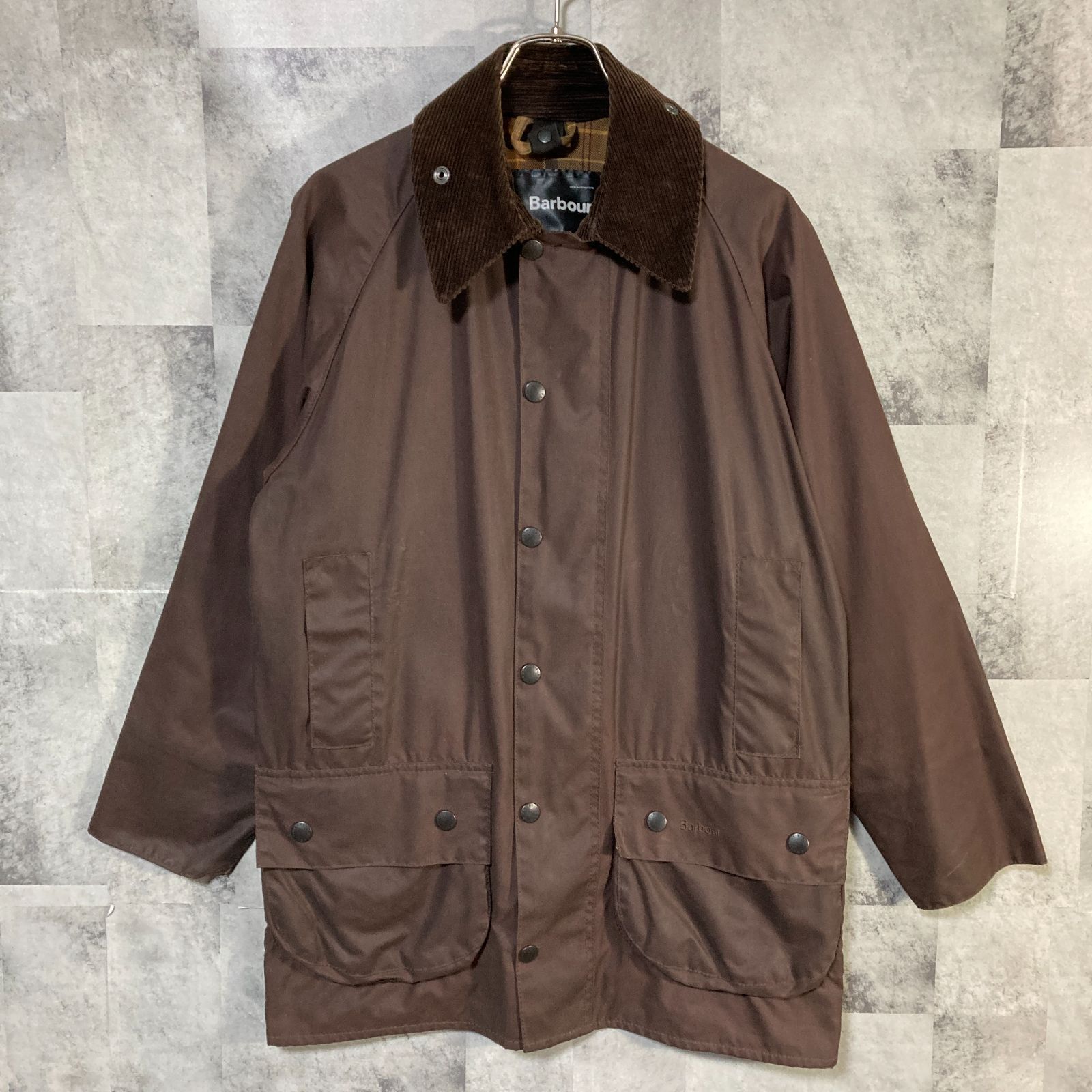 Barbour Beaufort ジャケット ブラウン 英国製 Barbour BEAUFORT バブアー オイルドジャケット ビュー