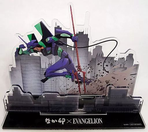 エヴァンゲリオン アクリルジオラマスタンド アサヒ飲料