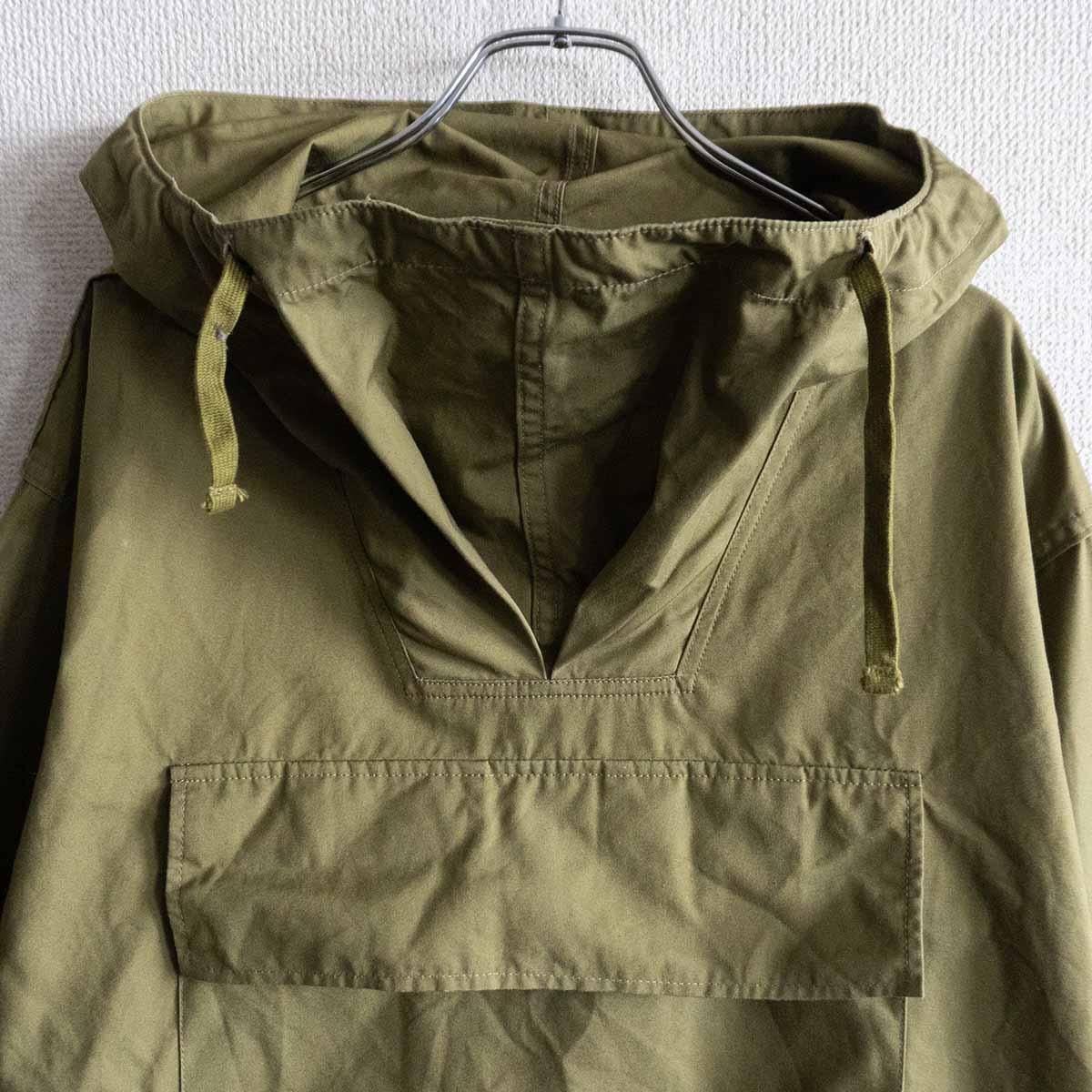 美品】GOLD【VENTILE COTTON ANORAK】M ベンタイル アノラック プルー