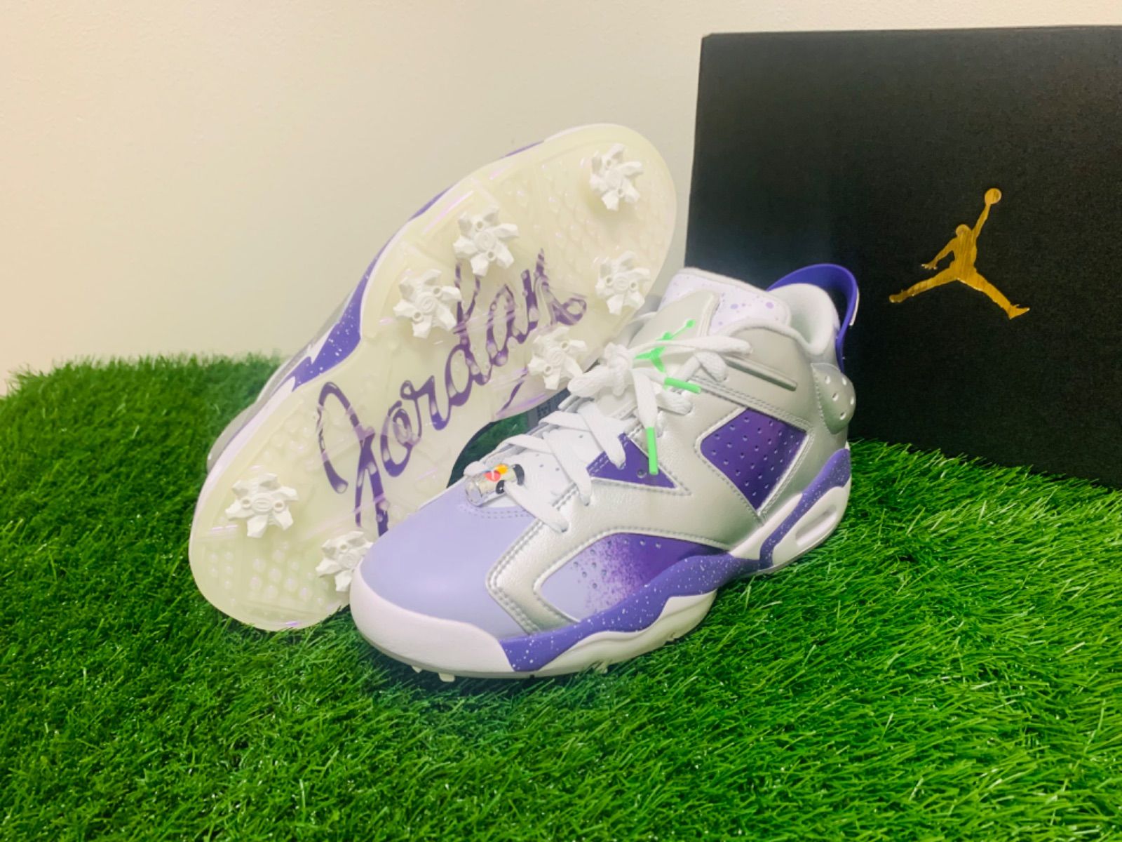 NIKE AIR JORDAN 6 LOW RETRO US OPEN NRG GOLF SHOES FD02005-055