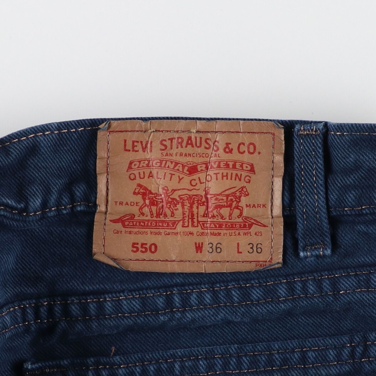 90年代 リーバイス Levi's 550 テーパードジーンズ デニムパンツ USA製