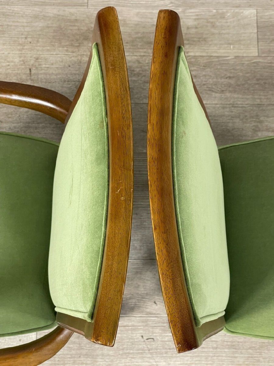 GT12 マルニ 地中海 ダイニング チェア 2脚セット モケット maruni