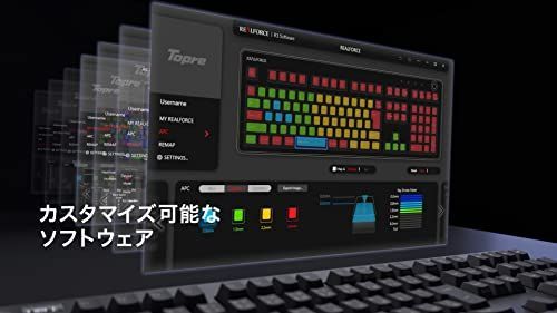 TKLサイズ91キー 静音 ブラック All45g 日本語配列 REALFORCE リアル