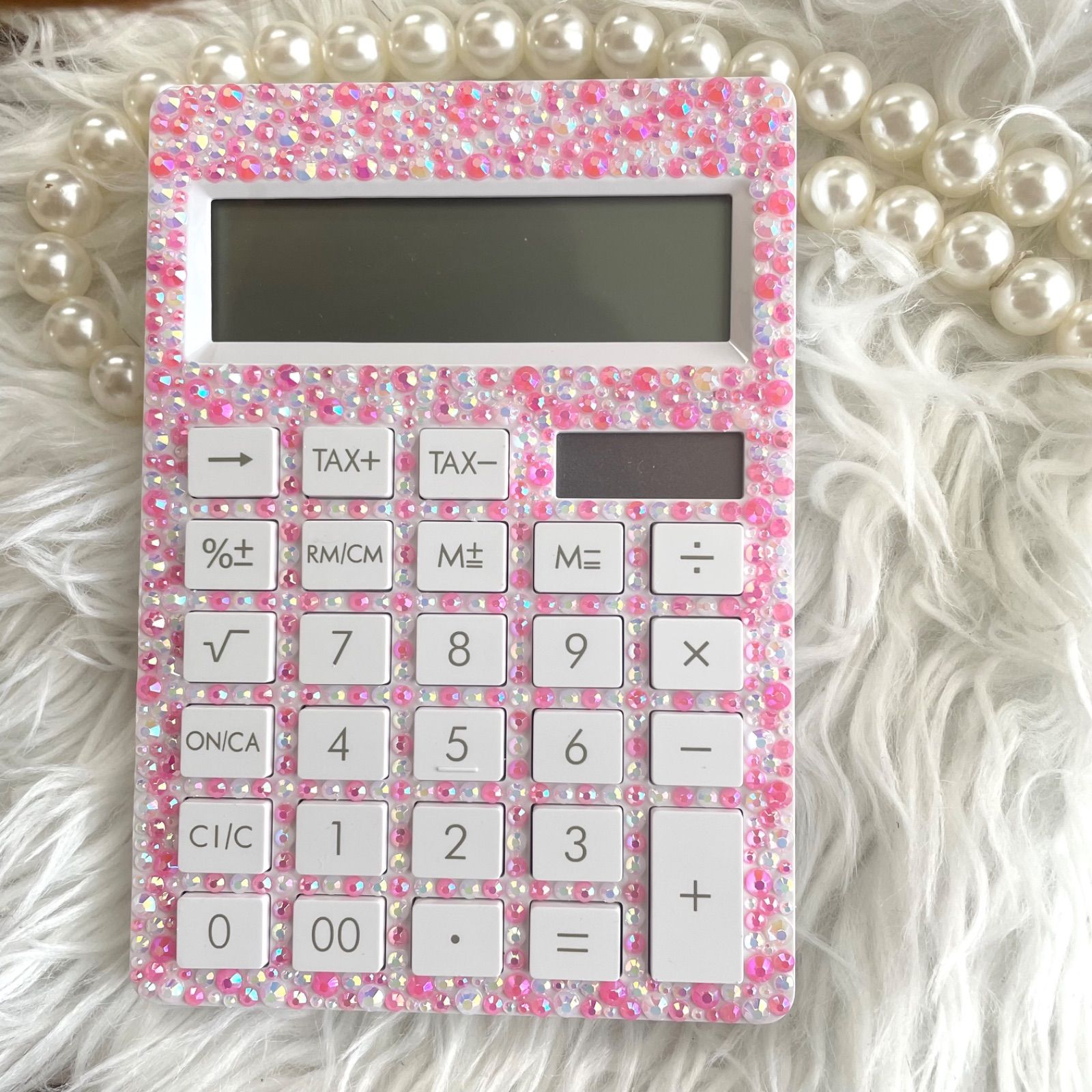 人気商品】電卓 かわいい おしゃれ 家計簿 事務 アパレル 仕事