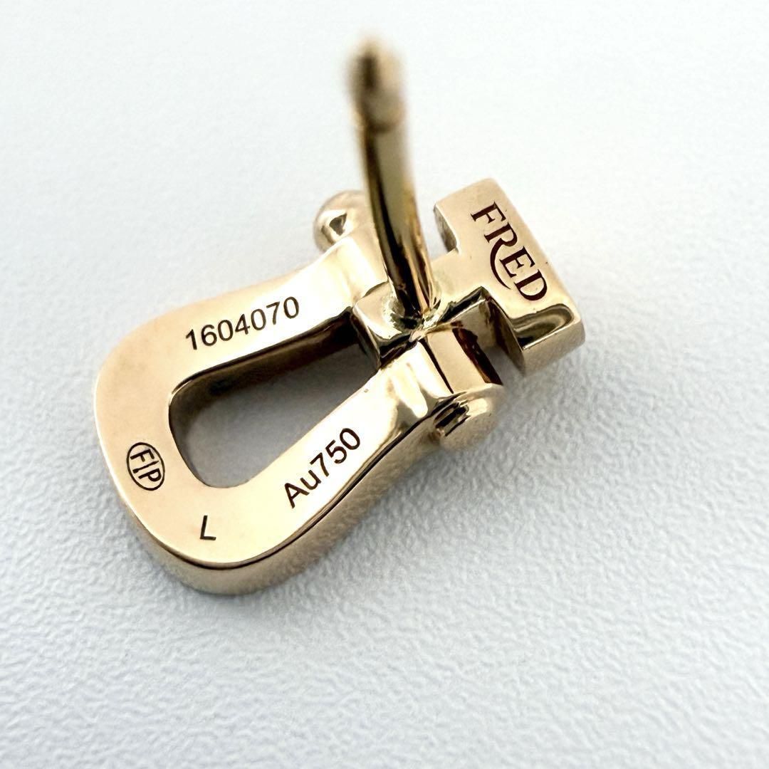 左耳用・定価17.6万】フレッド レディース フォース10 シングル ピアス