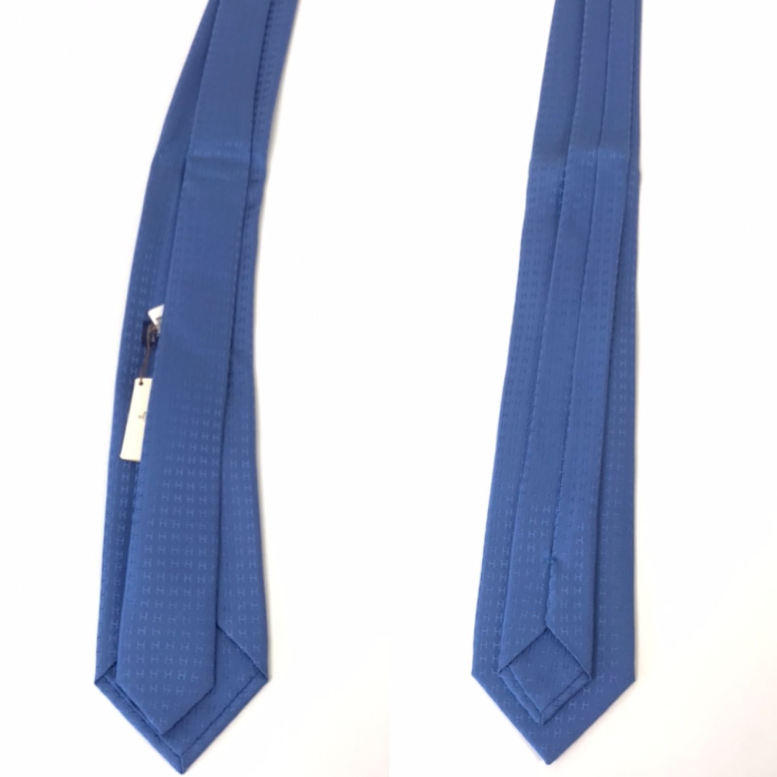 ✨未使用タグ付き箱付き✨HERMES H柄 カデナ　ハート　ファソネ　ネクタイ ✨新品タグ付き✨ HERMES ネクタイ ファソネ H柄 ライトピンク