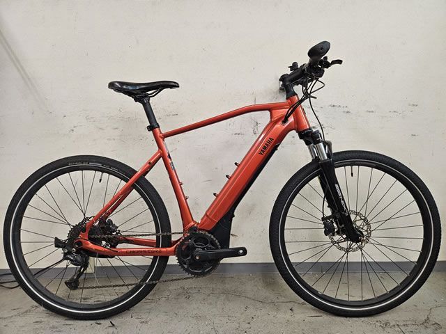【　西濃運輸 営業所止め発送のみ　】YAMAHA YPJ CROSSCORE RC 2022購入 PC65CRL size:L 180-190cm ヤマハ クロスコア e-bike 電動アシストクロスバイク 9段変速