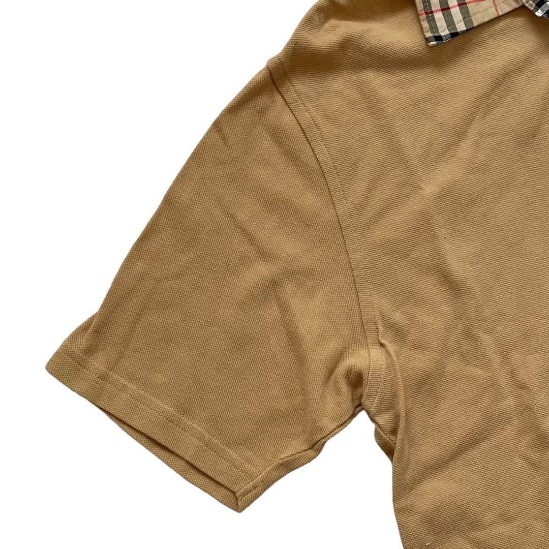 BURBERRY GOLF バーバリートップス ポロシャツ 半袖 ベージュ