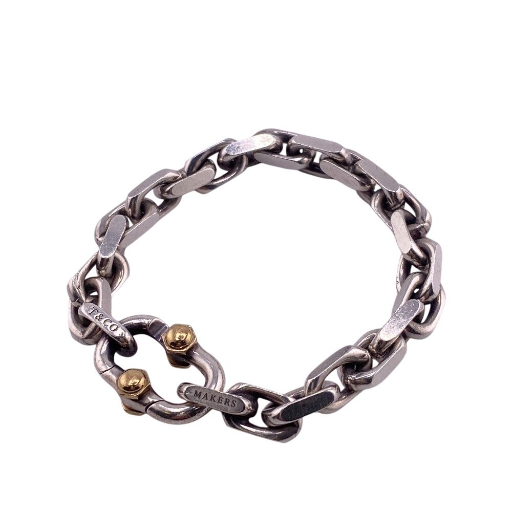 Tiffany & co. ヘマタイトブレスレット&カーブワイドバングル Tiffany & co. ヘマタイトブレスレット&カーブワイドバングル