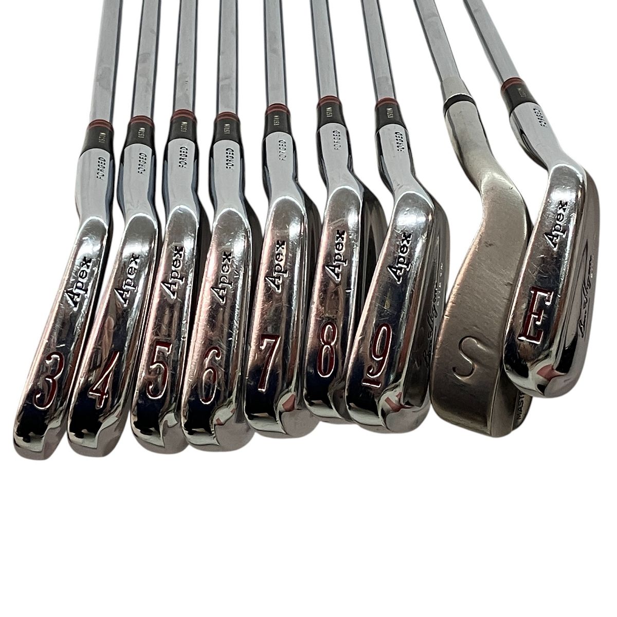 稀少Ben Hogan Apex KITE TM FORGET アイアン 等9本 Ben Hogan Apex KITE TM FORGET アイアン #3-9 E Lynx MASTER
