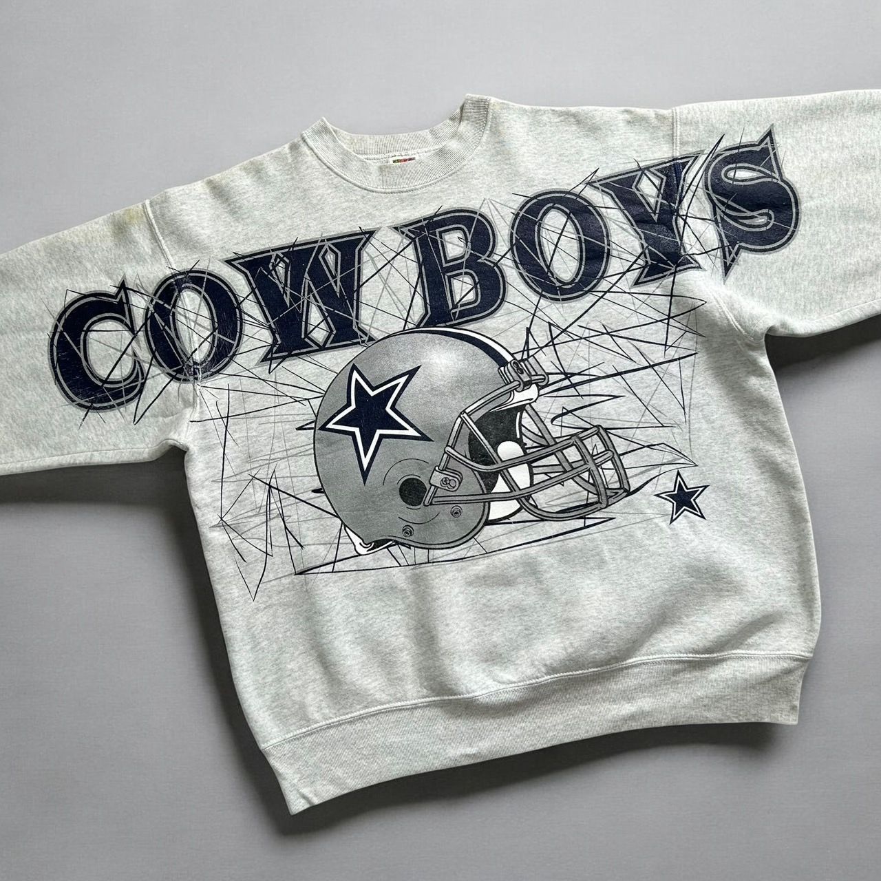 Dallas cowboys NFL ダラスカウボーイズ スウェットS 古着 NFL フルーツオブザルーム スウェット トレーナー DALLAS