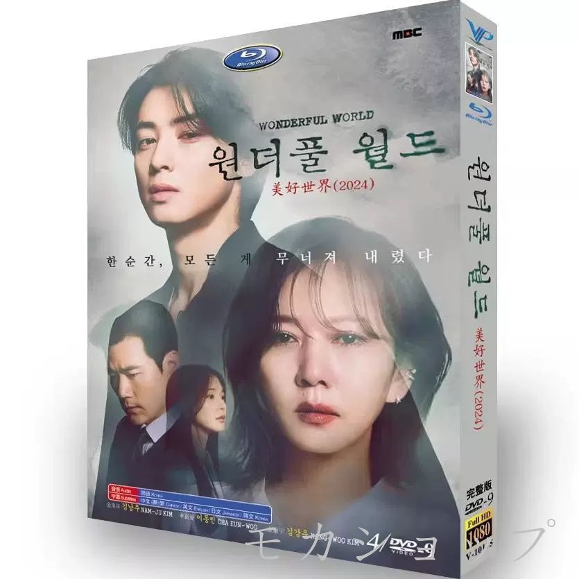韓国ドラマ「美好世界」 チャ・ウヌ(車銀優)　キム・ナムジュ(金南珠）主演 日本語字幕 DVD ワンダフルワールド