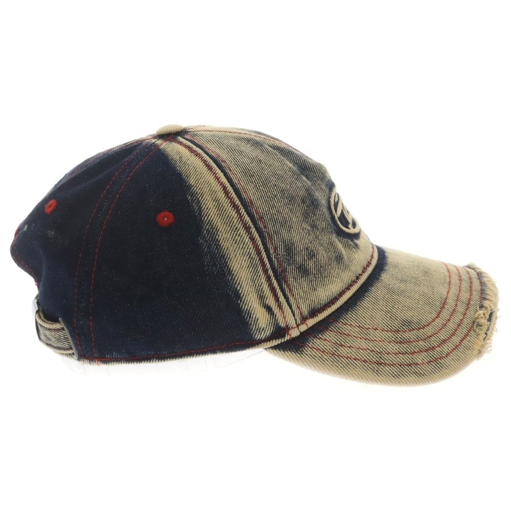 ディーゼル　DIESEL デニム　ダメージ加工　キャップ DIESEL デニムキャップ ダメージ加工 - メルカリ