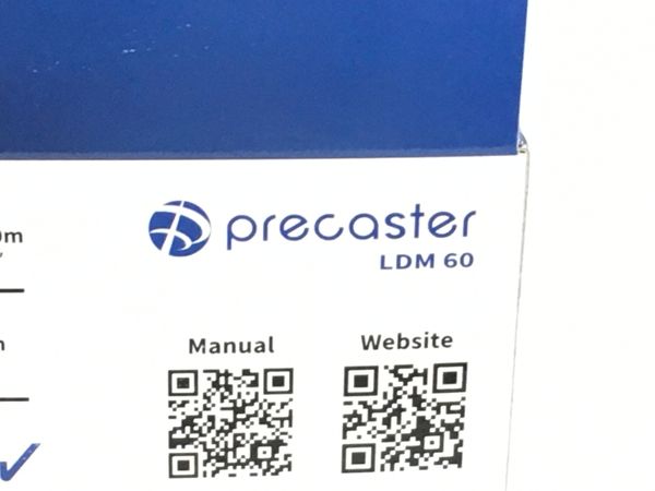 テスト出品】Precaster LDM 60 レーザー距離計 未使用 未開封 T7292064