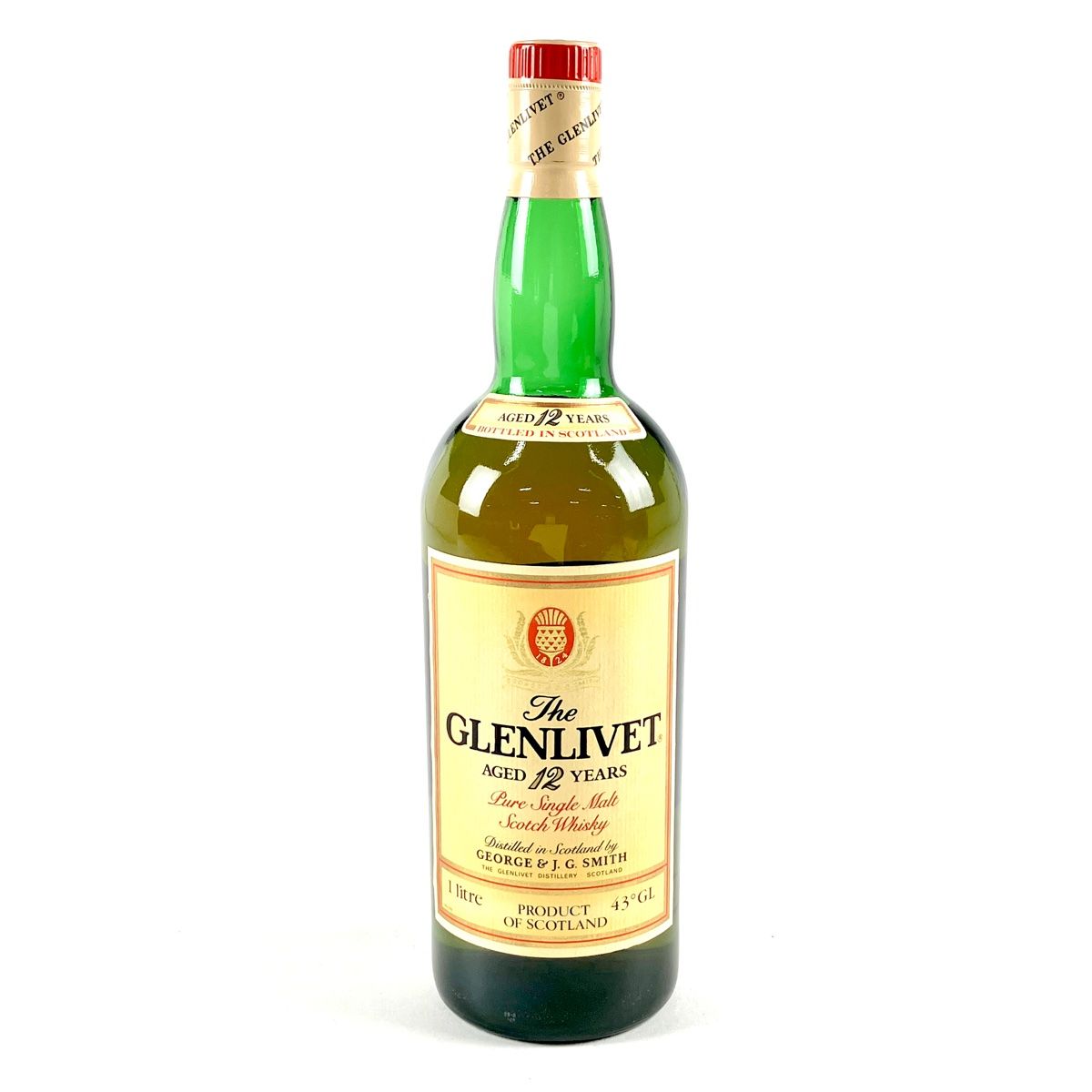 グレンリベット GLENLIVET 12年 旧ボトル 1000ml スコッチウイスキー
